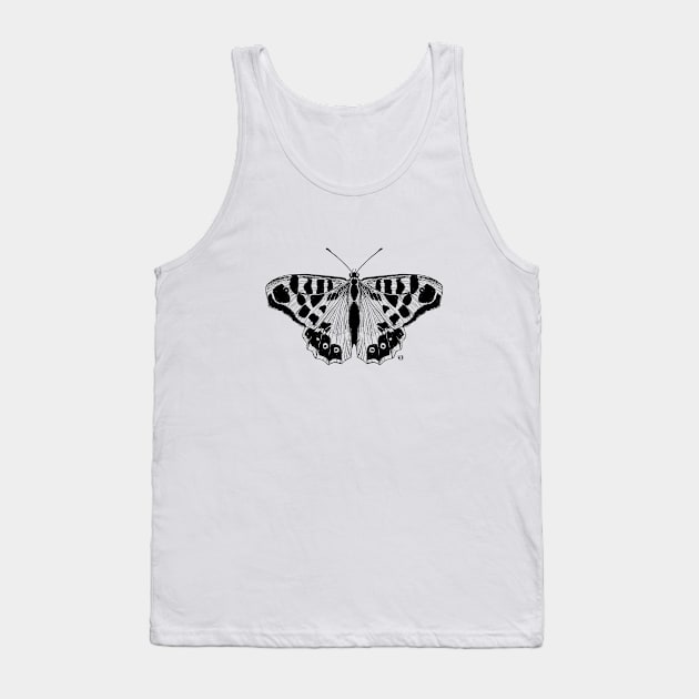 Not so real Butterfly IV black-and-white Tank Top by VeraAlmeida